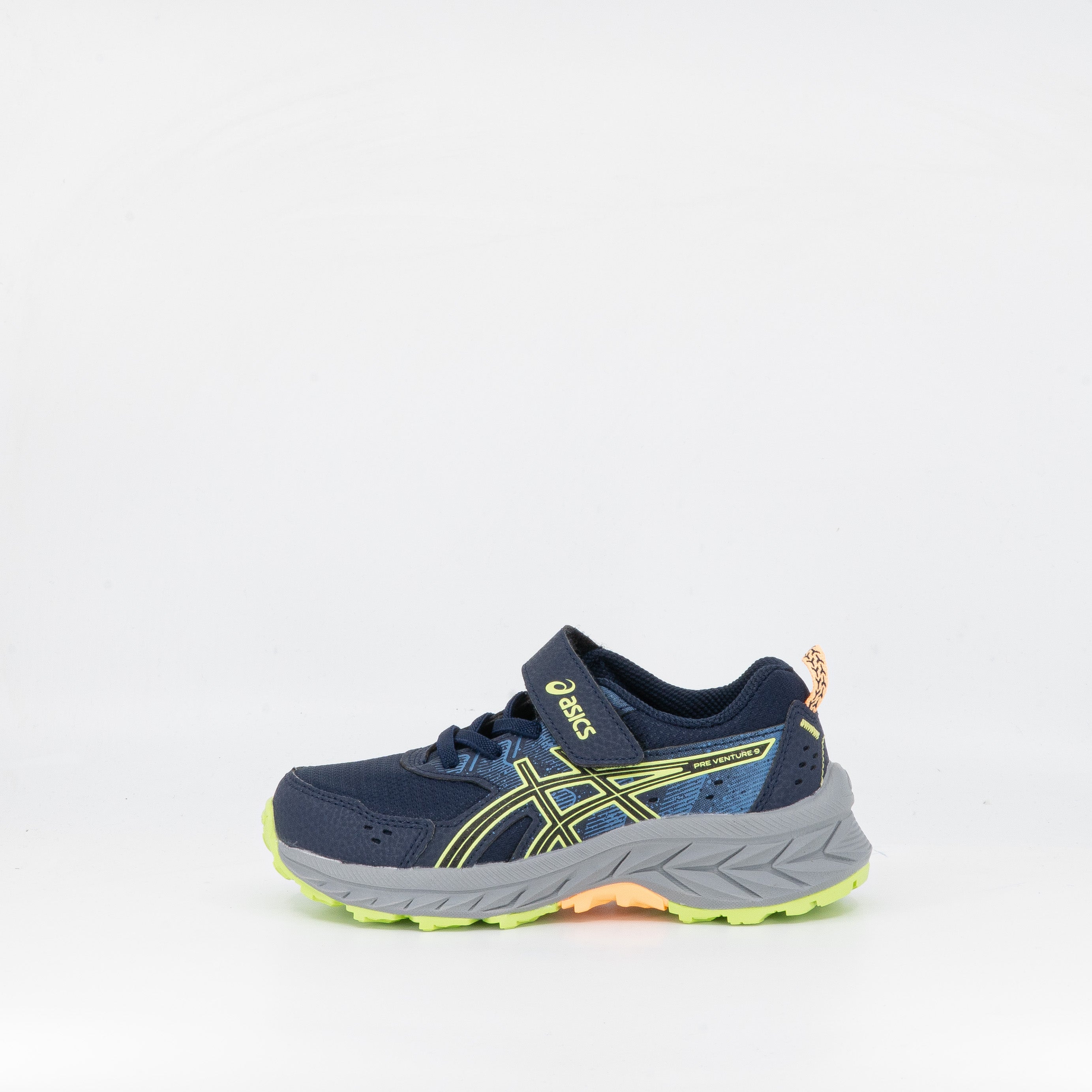 Asics Gel Venture 9 PS (Kids) Midnight/Lime Green - Frontrunner Colombo